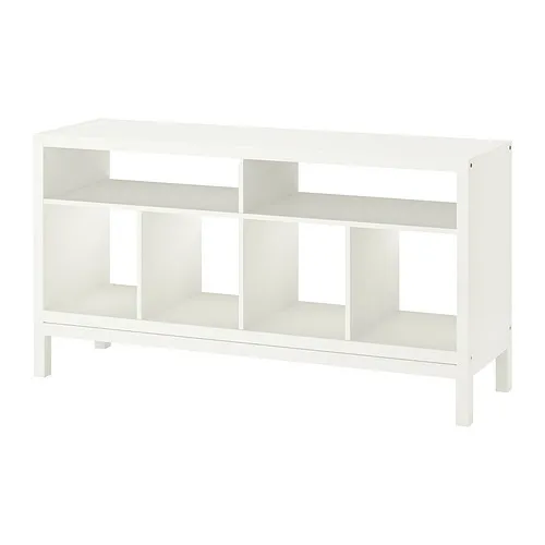 KALLAX - 電視櫃連底框, 白色, 147x39x78 公分 | IKEA 線上購物 - PE920480_S4