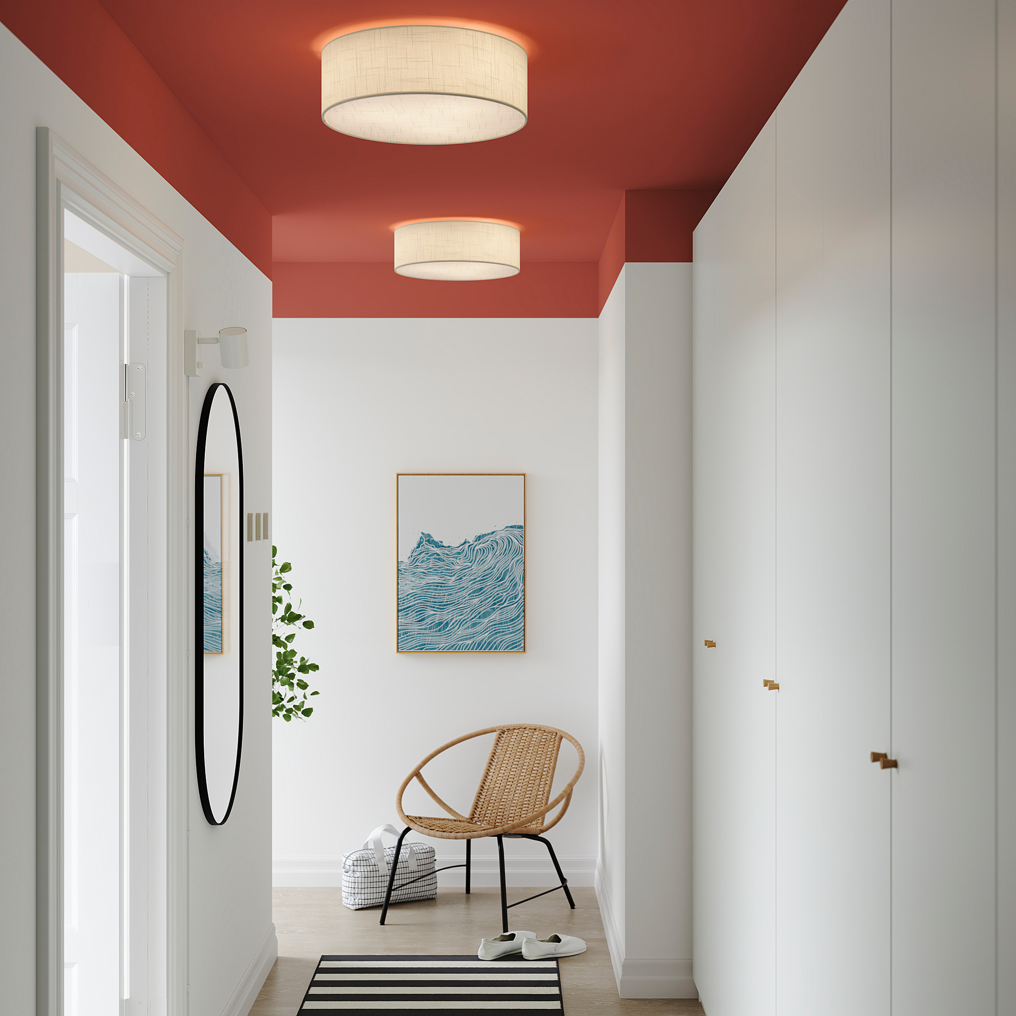 SPEGELROCKA ceiling lamp