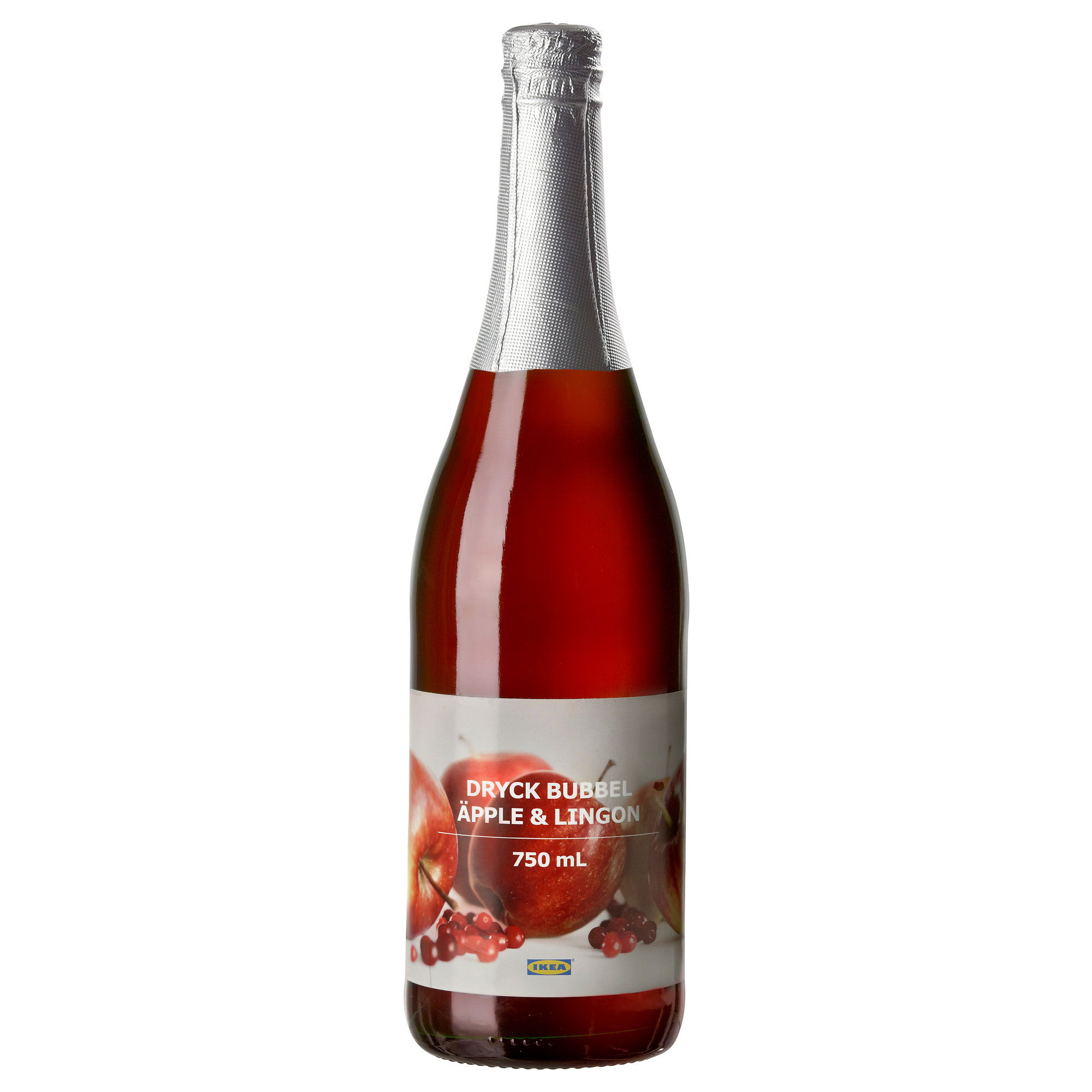 DRYCK BUBBEL ÄPPLE & LINGON sparkling apple & lingonberry drink