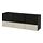 BESTÅ - TV bench with doors and drawers, black-brown/Selsviken high-gloss/beige smoked glass | IKEA Taiwan Online - PE701660_S1