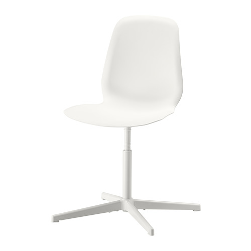 LEIFARNE - 旋轉椅, 白色/Balsberget 白色 | IKEA 線上購物 - PE742908_S4