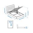 KORTGARDEN ottoman bed