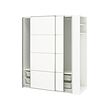 PAX/MEHAMN wardrobe with sliding doors
