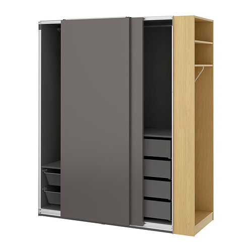 PAX/HASVIK 衣櫃/衣櫥組合