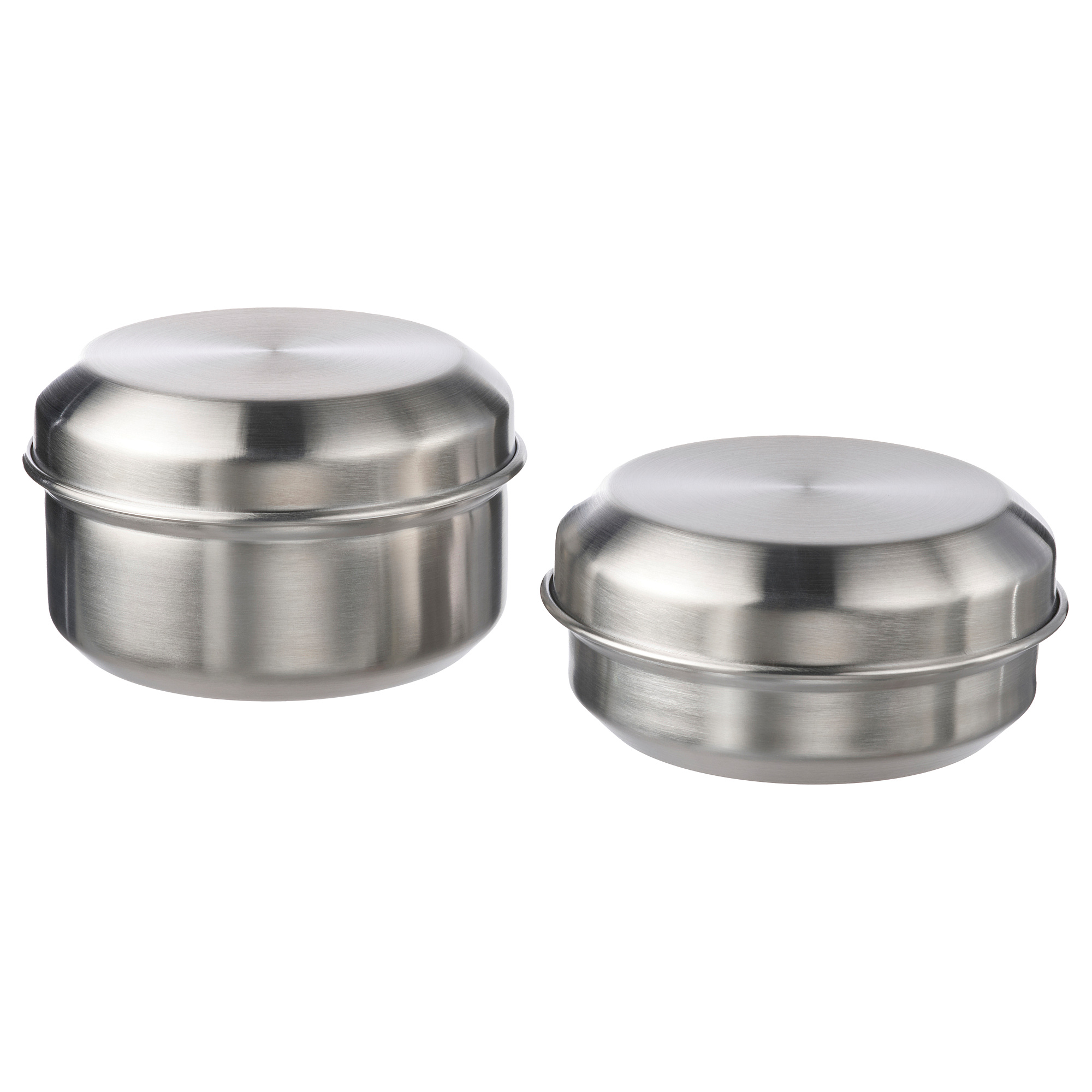 LÄTTUGGAD snack container, set of 2