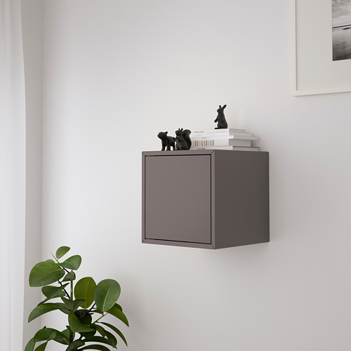 EKET - wall-mounted cabinet combination, dark grey | IKEA Taiwan Online - PE616194_S4
