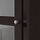HAVSTA - 玻璃門櫃附踢腳板, 深棕色 透明玻璃 | IKEA 線上購物 - PE692336_S1