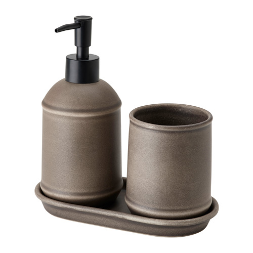 TVÅLSJÖN 3-piece bathroom set