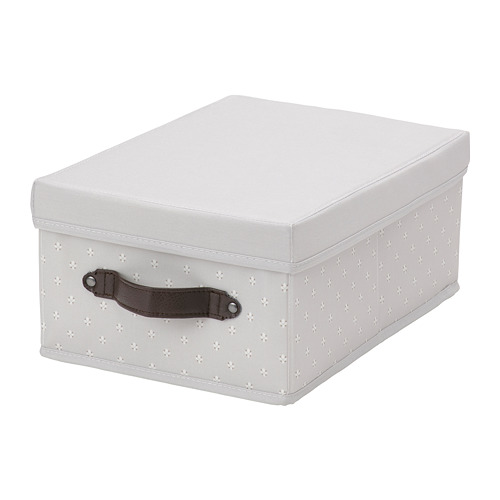 BLÄDDRARE box with lid