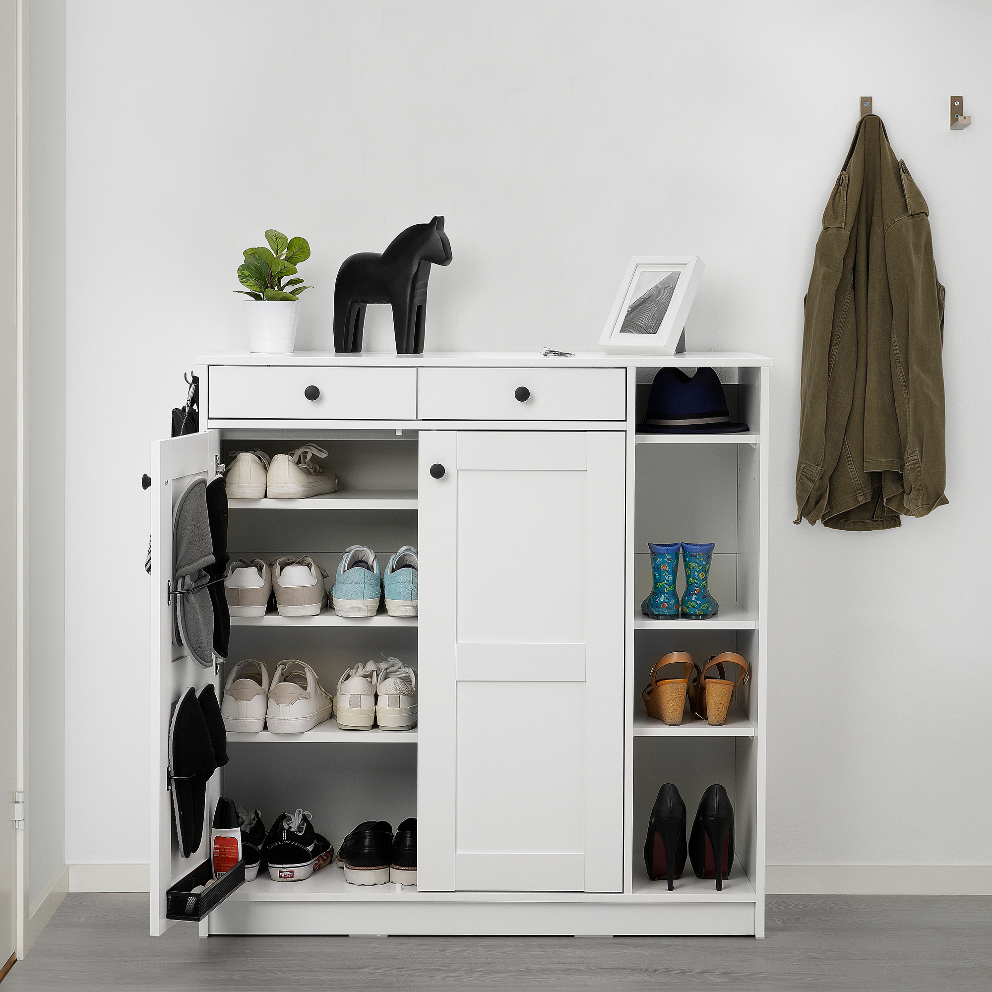 VITBERGET shoe cabinet/storage