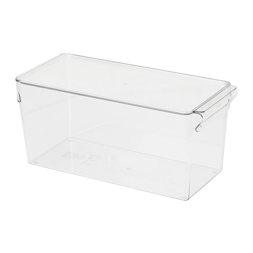 KLIPPKAKTUS - 冰箱收納盒, 透明, 32x14x14 公分 | IKEA 線上購物 - PE920530_S4