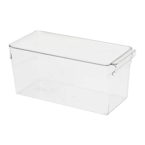 KLIPPKAKTUS - 冰箱收納盒, 透明, 32x14x14 公分 | IKEA 線上購物 - PE920530_S4
