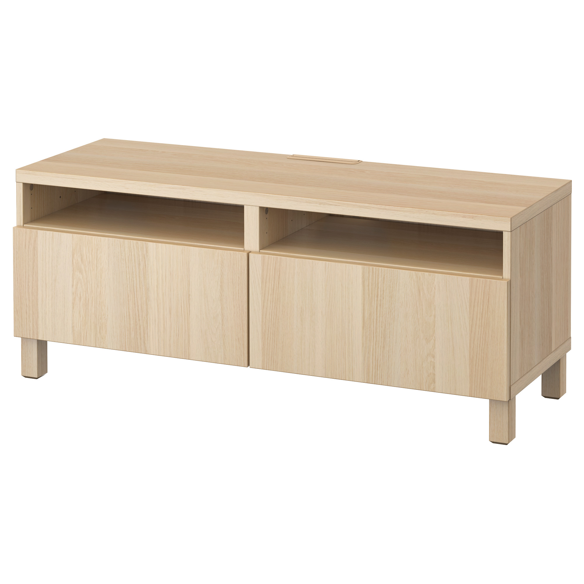 BESTÅ TV bench with drawers