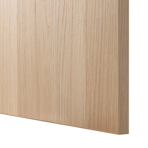 BESTÅ - wall cabinet with 2 doors, white stained oak effect/Lappviken white stained oak effect | IKEA Taiwan Online - PE535504_S4