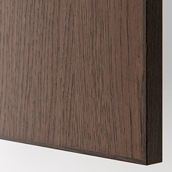 METOD/MAXIMERA - 烤箱高櫃組合, 白色 Askersund/深棕色 梣木紋 | IKEA 線上購物 - PE780552_S3
