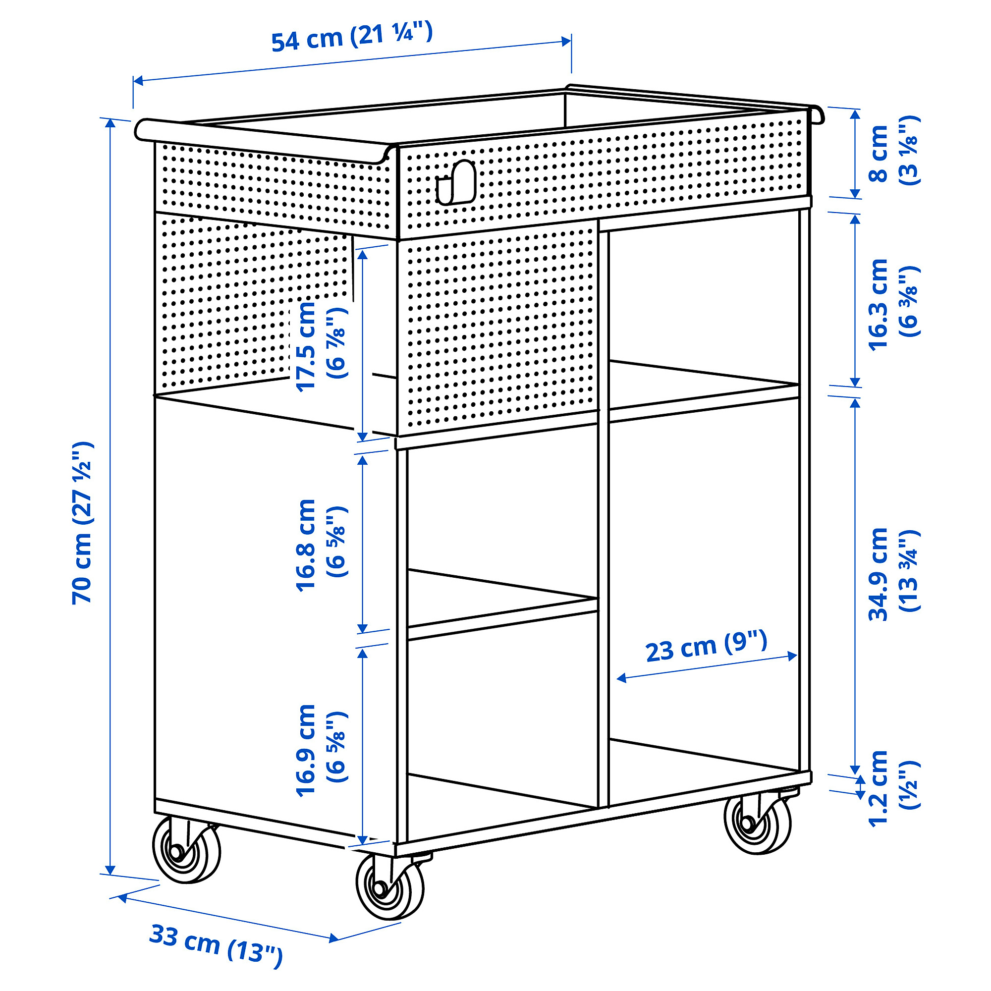 ÖVNING trolley