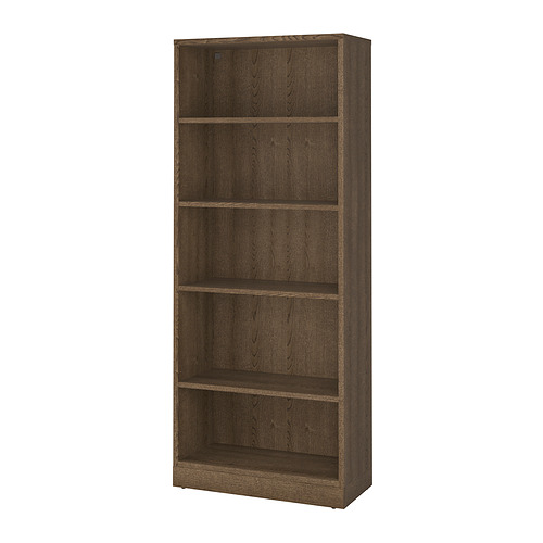 TONSTAD - 書櫃, 棕色 染色橡木貼皮, 82x37x201 公分 | IKEA 線上購物 - PE920629_S4