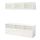 BESTÅ - TV storage combination/glass doors, white/Selsviken high-gloss/white clear glass | IKEA Taiwan Online - PE701918_S1