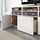 BESTÅ - TV storage combination/glass doors, white stained oak effect/Selsviken high-gloss/white frosted glass | IKEA Taiwan Online - PE591793_S1