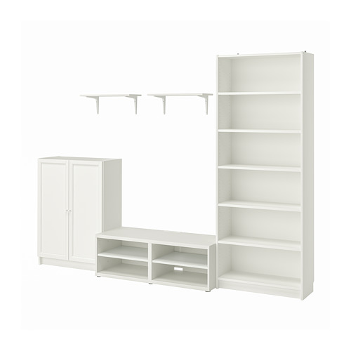 BILLY/BESTÅ TV storage combination
