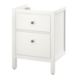 HEMNES - 洗臉盆櫃/2抽, 白色, 60x47x83 公分 | IKEA 線上購物 - PE303208_S2 