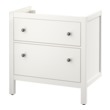HEMNES - 洗臉盆櫃/2抽, 白色, 80x47x83 公分 | IKEA 線上購物 - PE303210_S2 