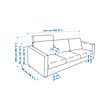 VIMLE 3-seat sofa