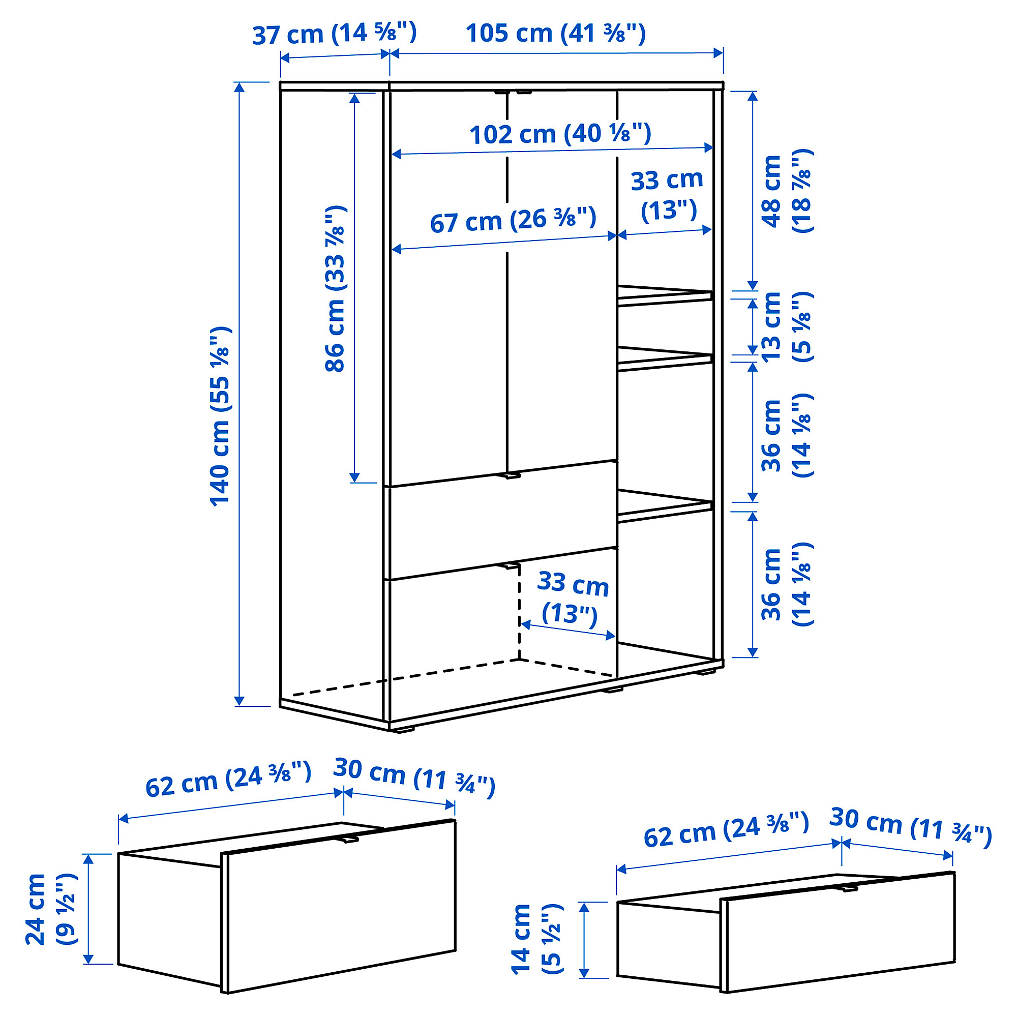 VIHALS storage unit