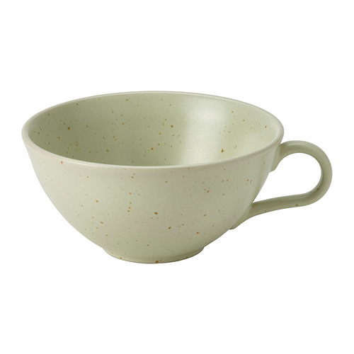 MOSSMAL - mug, dot pattern/light green, 45 cl | IKEA Taiwan Online - PE949600_S4