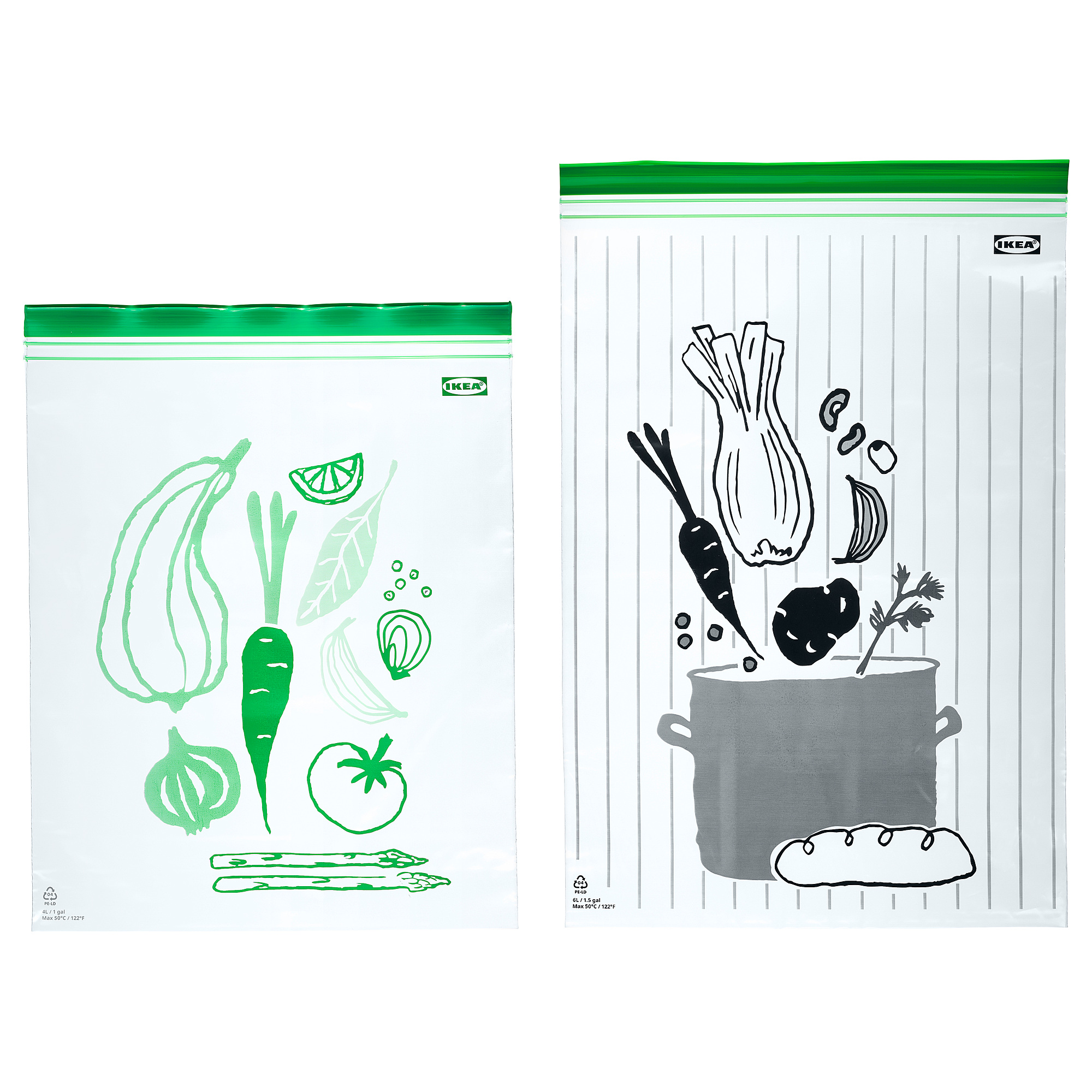 ISTAD resealable bag