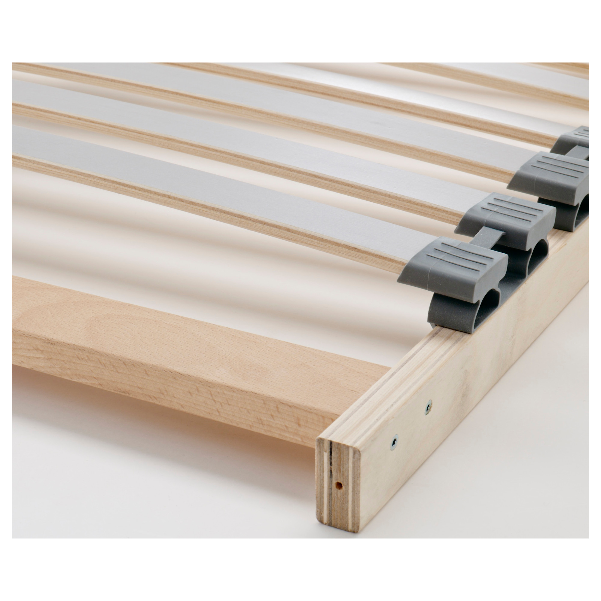 IDANÄS bed frame with storage