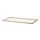 KOMPLEMENT - glass shelf, white stained oak effect, 96.1x57.3 cm | IKEA Taiwan Online - PE702042_S1