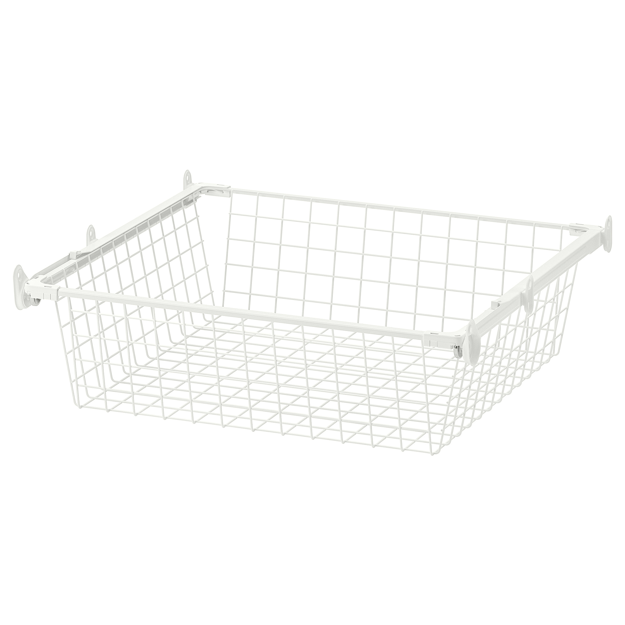 HJÄLPA wire basket with pull-out rail