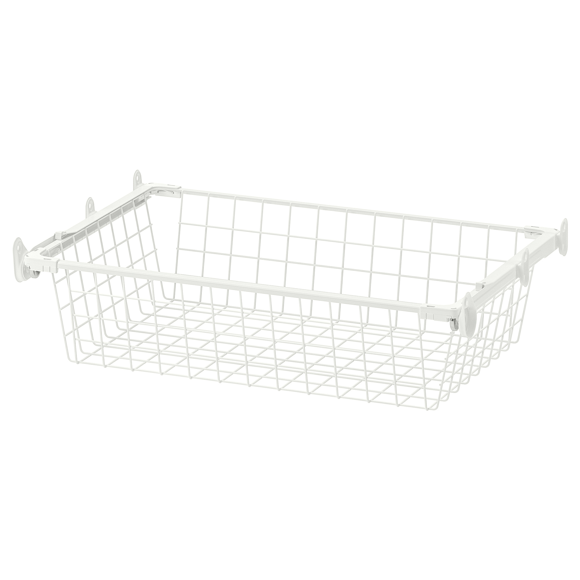 HJÄLPA wire basket with pull-out rail