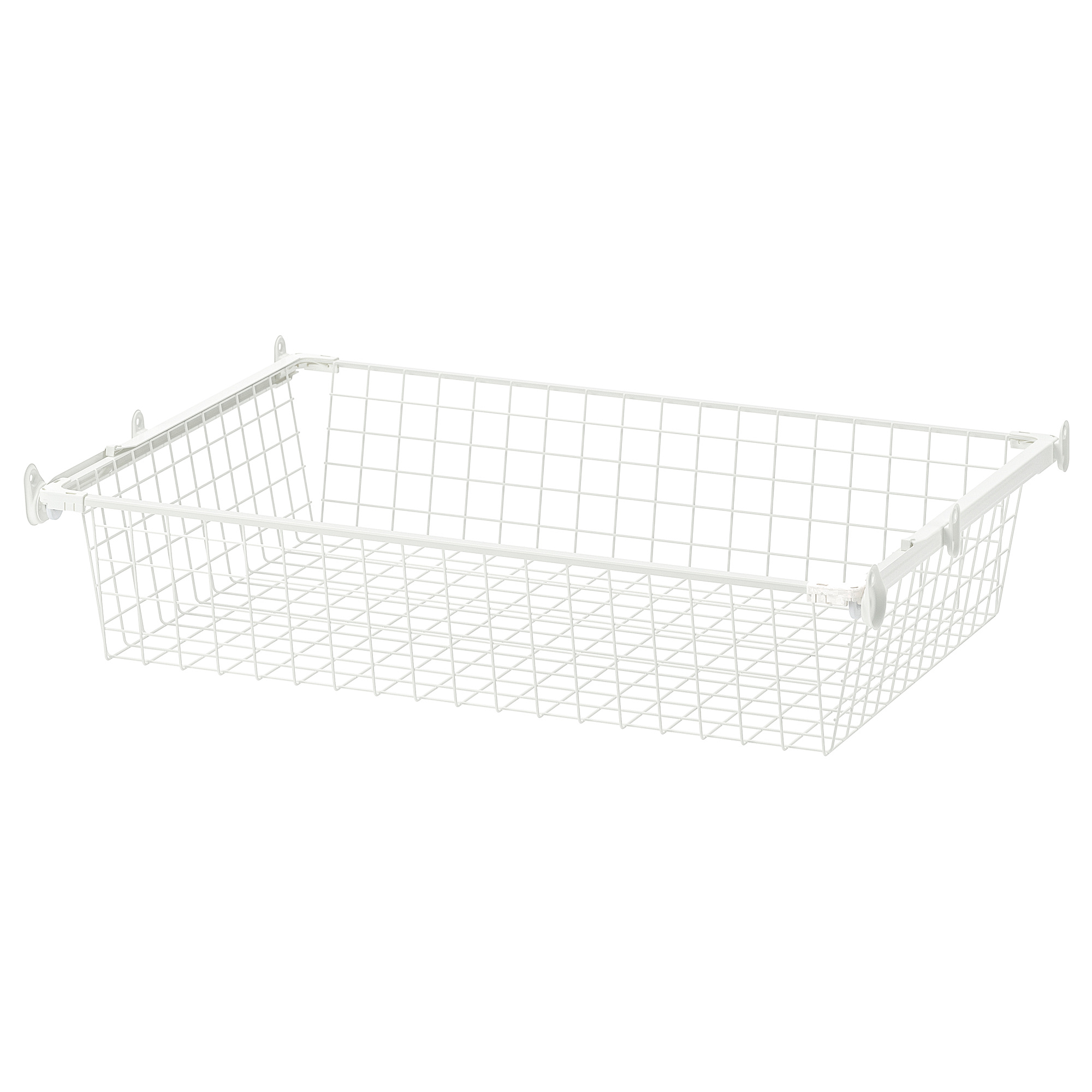 HJÄLPA wire basket with pull-out rail