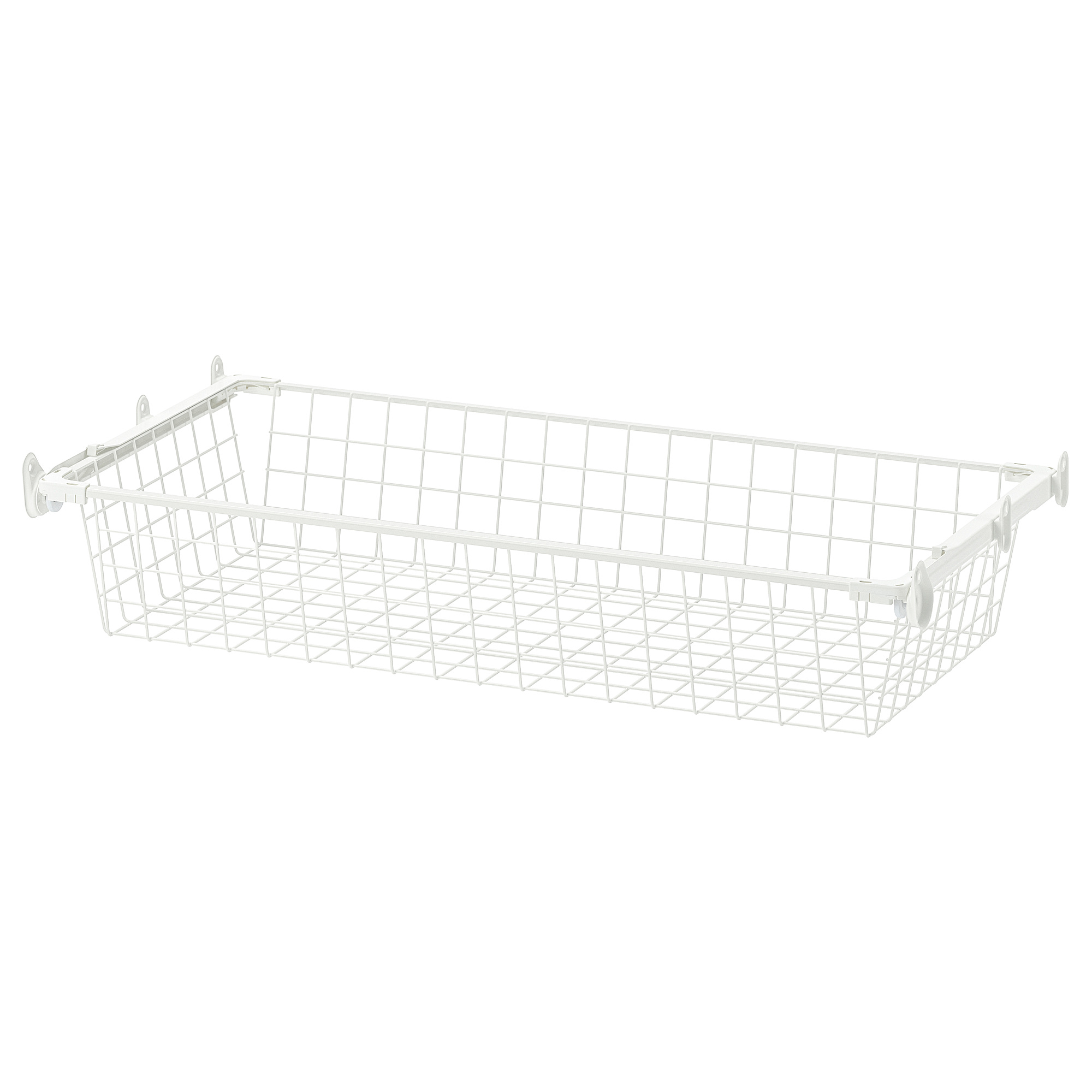 HJÄLPA wire basket with pull-out rail