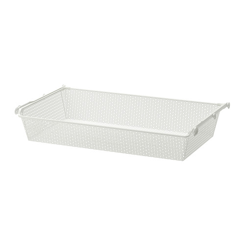 KOMPLEMENT metal basket with pull-out rail