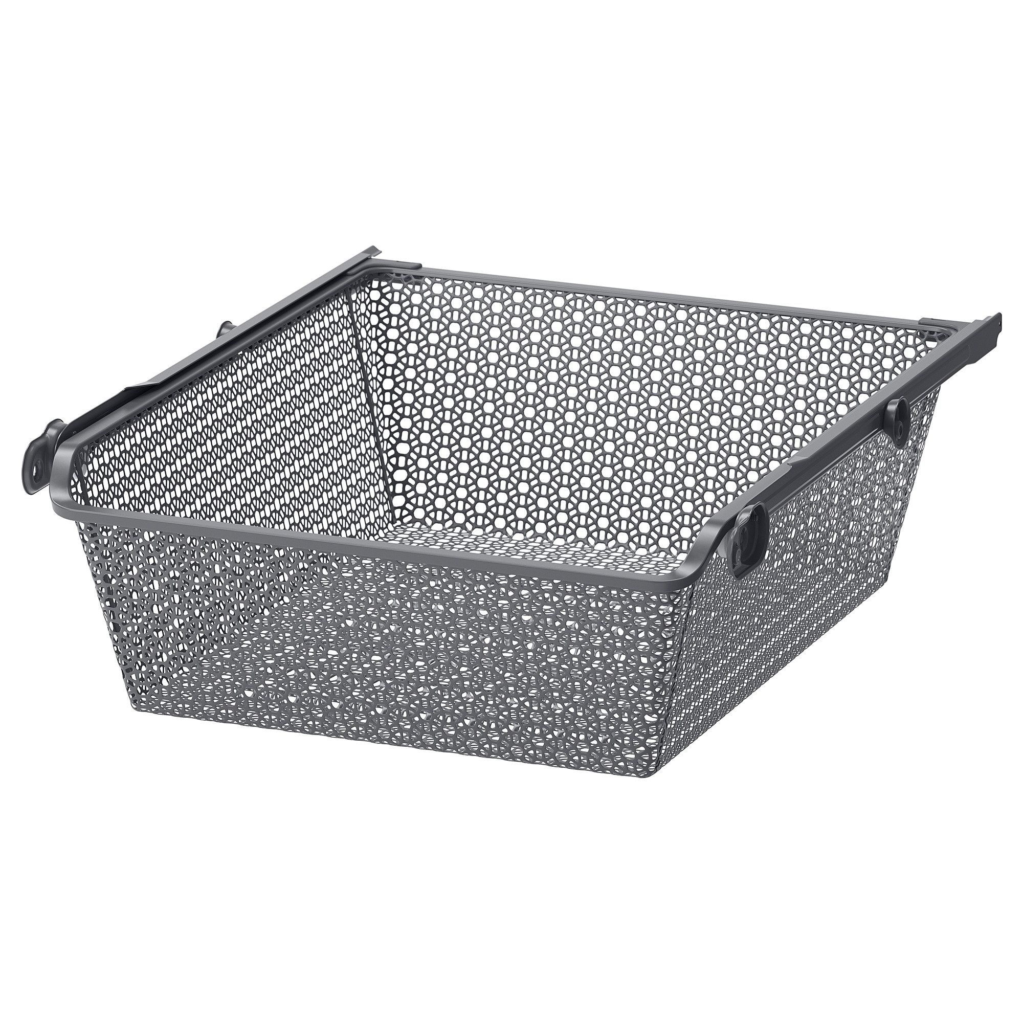 KOMPLEMENT metal basket with pull-out rail