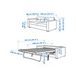 VIMLE 2-seat sofa-bed