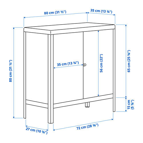 KOLBJÖRN cabinet in/outdoor