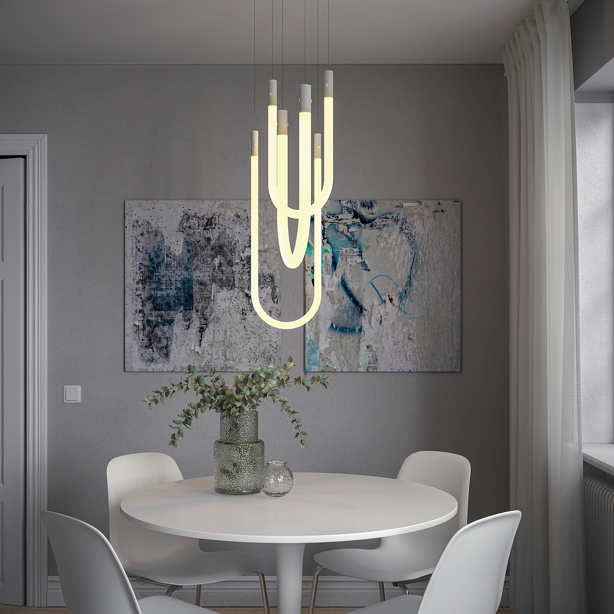 VARMBLIXT LED pendant lamp