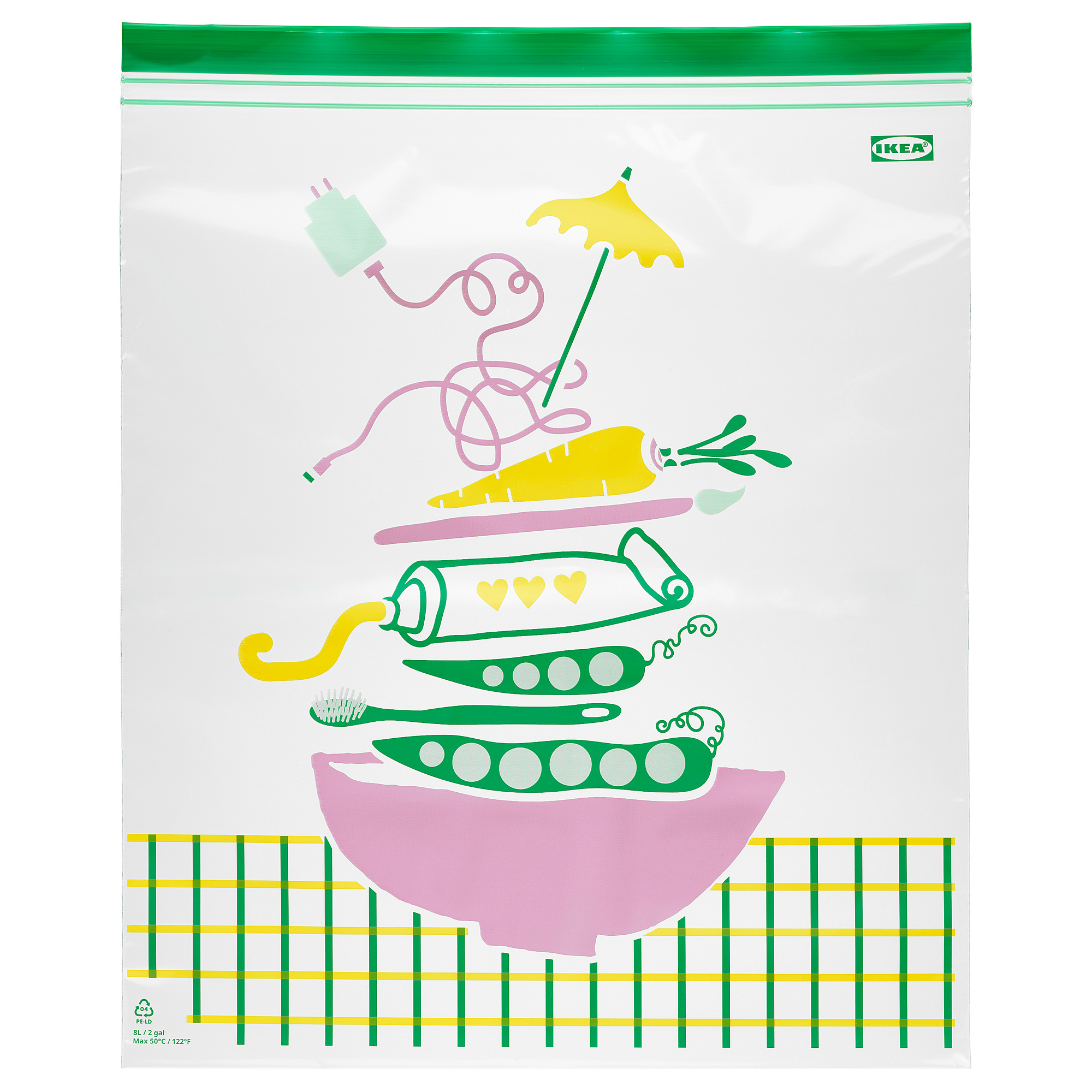 ISTAD resealable bag