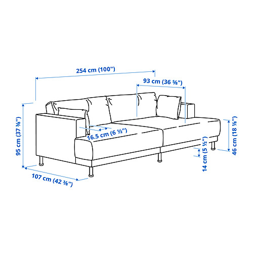 UPPÅKRA 三人座沙發