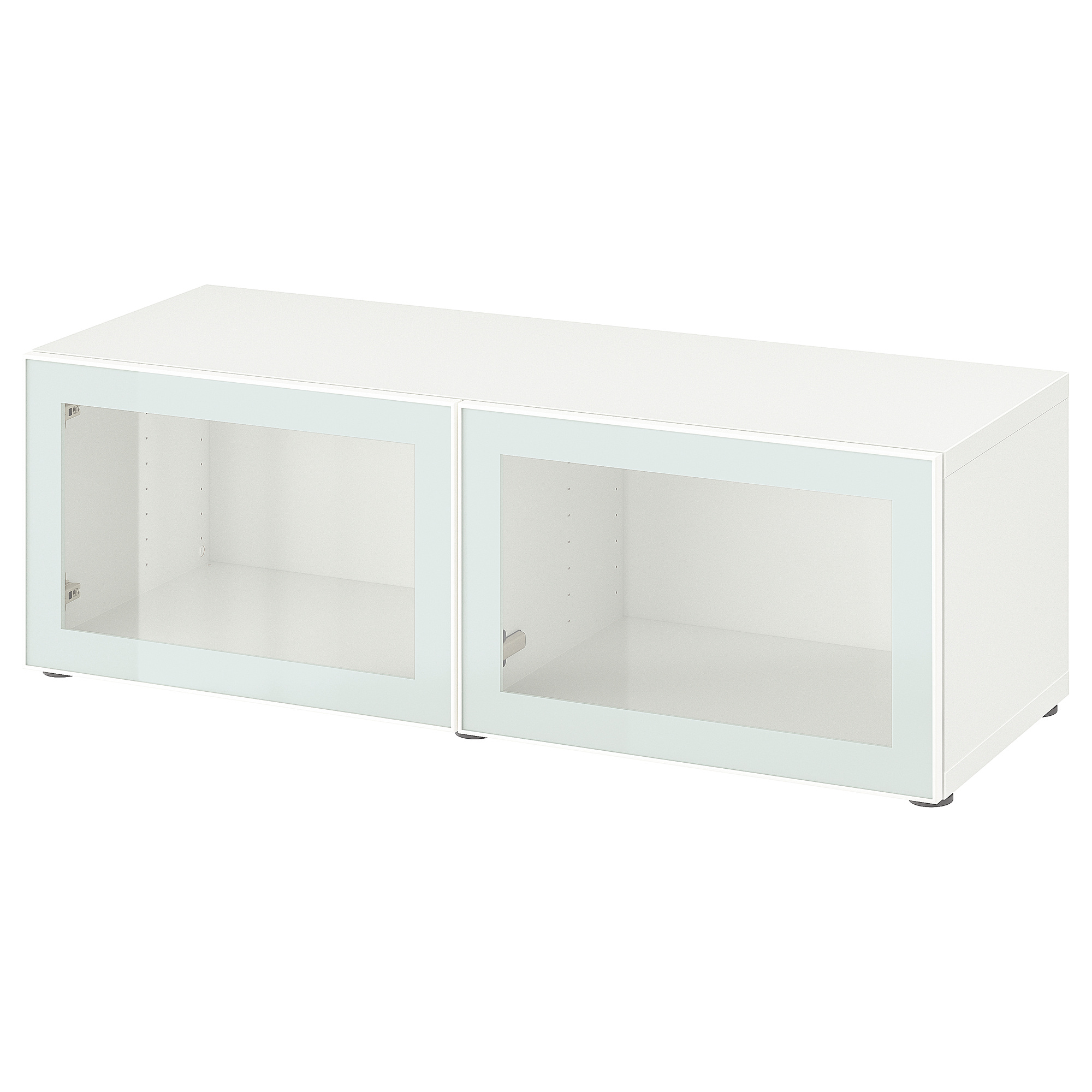 BESTÅ shelf unit with glass doors