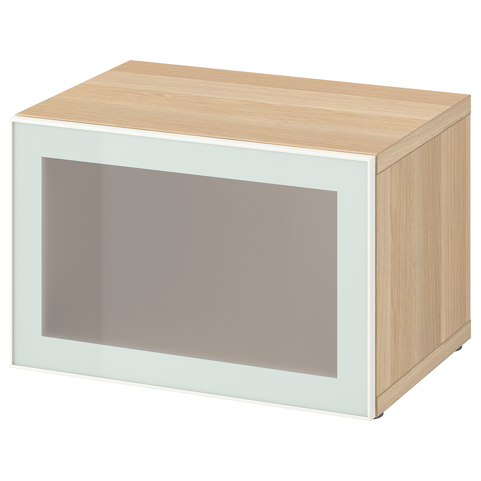 BESTÅ shelf unit with glass door