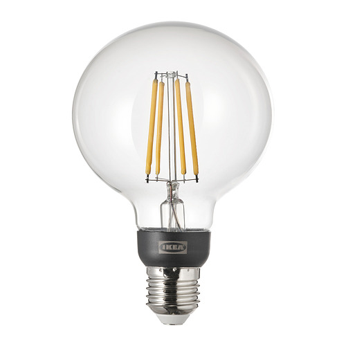 TRÅDFRI - LED bulb E27 470 lumen, smart wireless dimmable/warm white globe | IKEA Taiwan Online - PE881648_S4