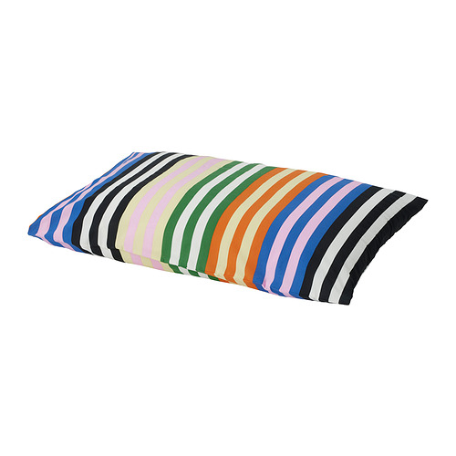 SNÖDROTTNING - pillowcase, multicolour/striped, 50x80 cm | IKEA Taiwan Online - PE920986_S4