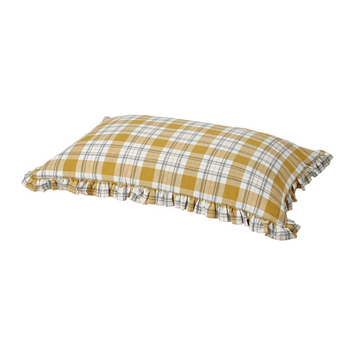 PARKOLVON - pillowcase, multicolour/check, 50x80 cm | IKEA Taiwan Online - PE920992_S4