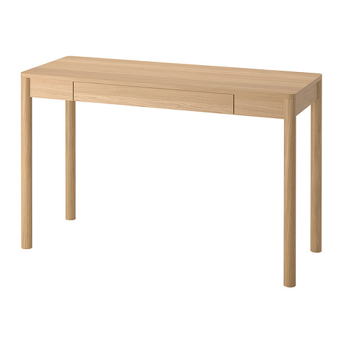 TONSTAD - 書桌/工作桌, 實木貼皮, 橡木, 120x47 公分 | IKEA 線上購物 - PE921026_S4