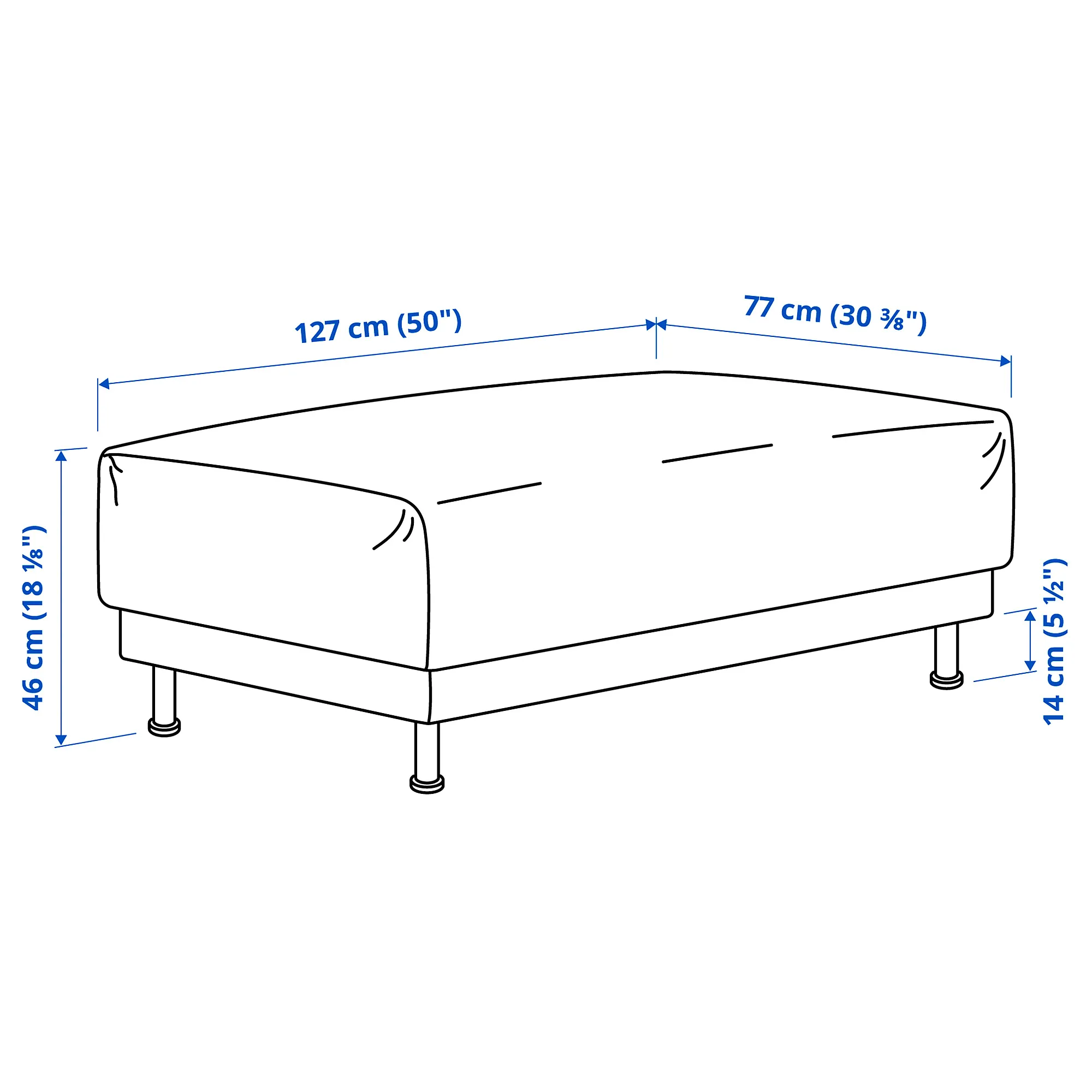 UPPÅKRA footstool